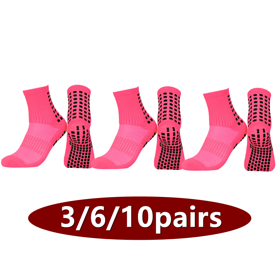 Sports Grip - 3/6/10pairs unisex non slip grip exercise