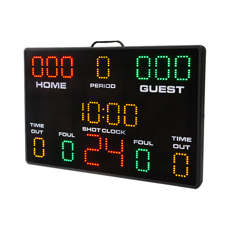 Scoreboard Digital - Portable LED Multisport Electronic Basketball Scoreboard