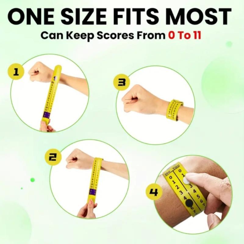 Pickleball Scorekeeper Wristba - Badminton Grip recension och pris