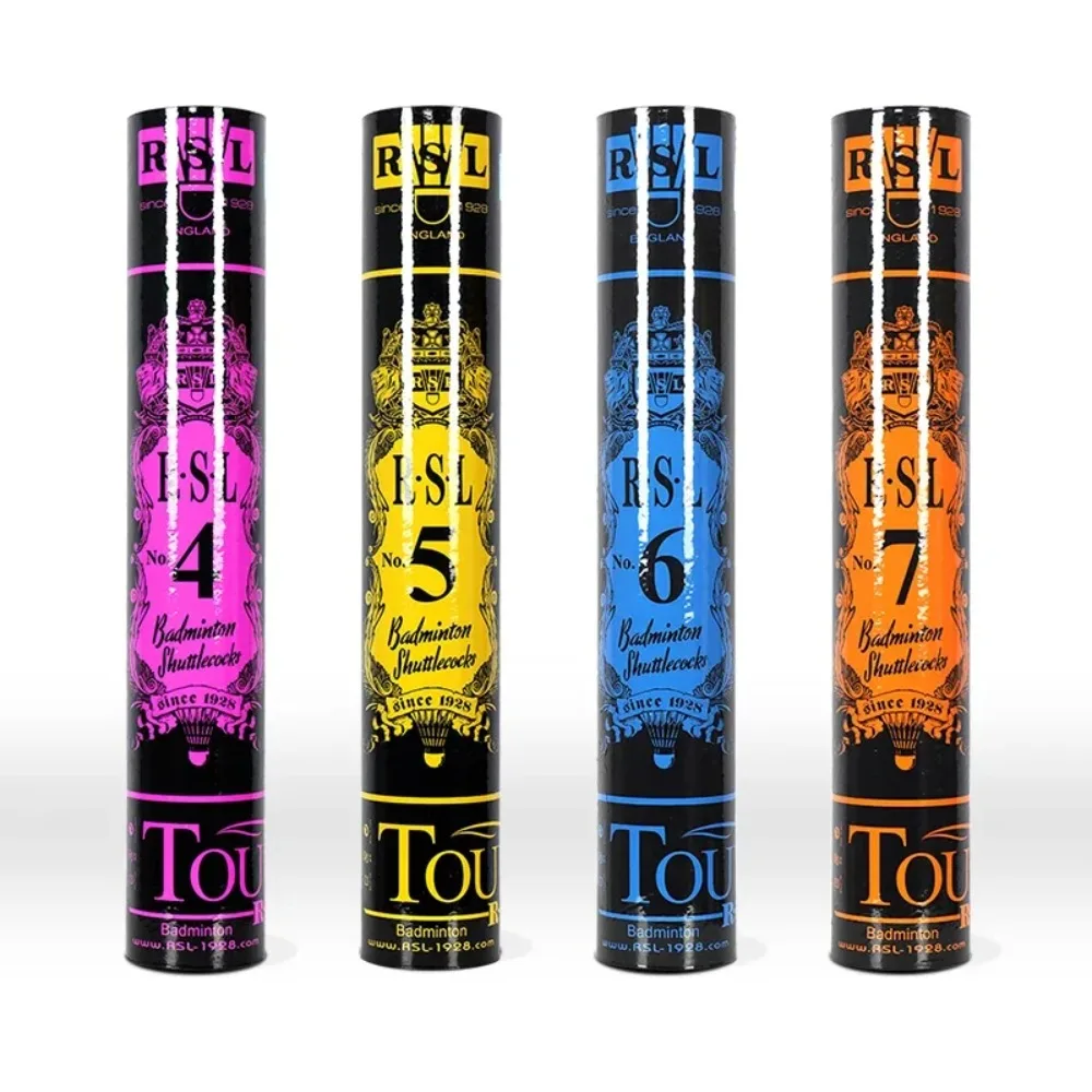 Genuine RSL No.4 No.5 No.6 No. - Feather Shuttlecock recension och pris