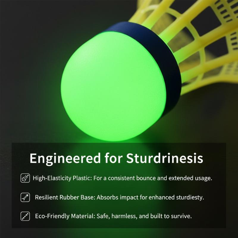 [J] 3/10Pcs LED Badminton Shut - Badminton Shuttlecock recension och pris