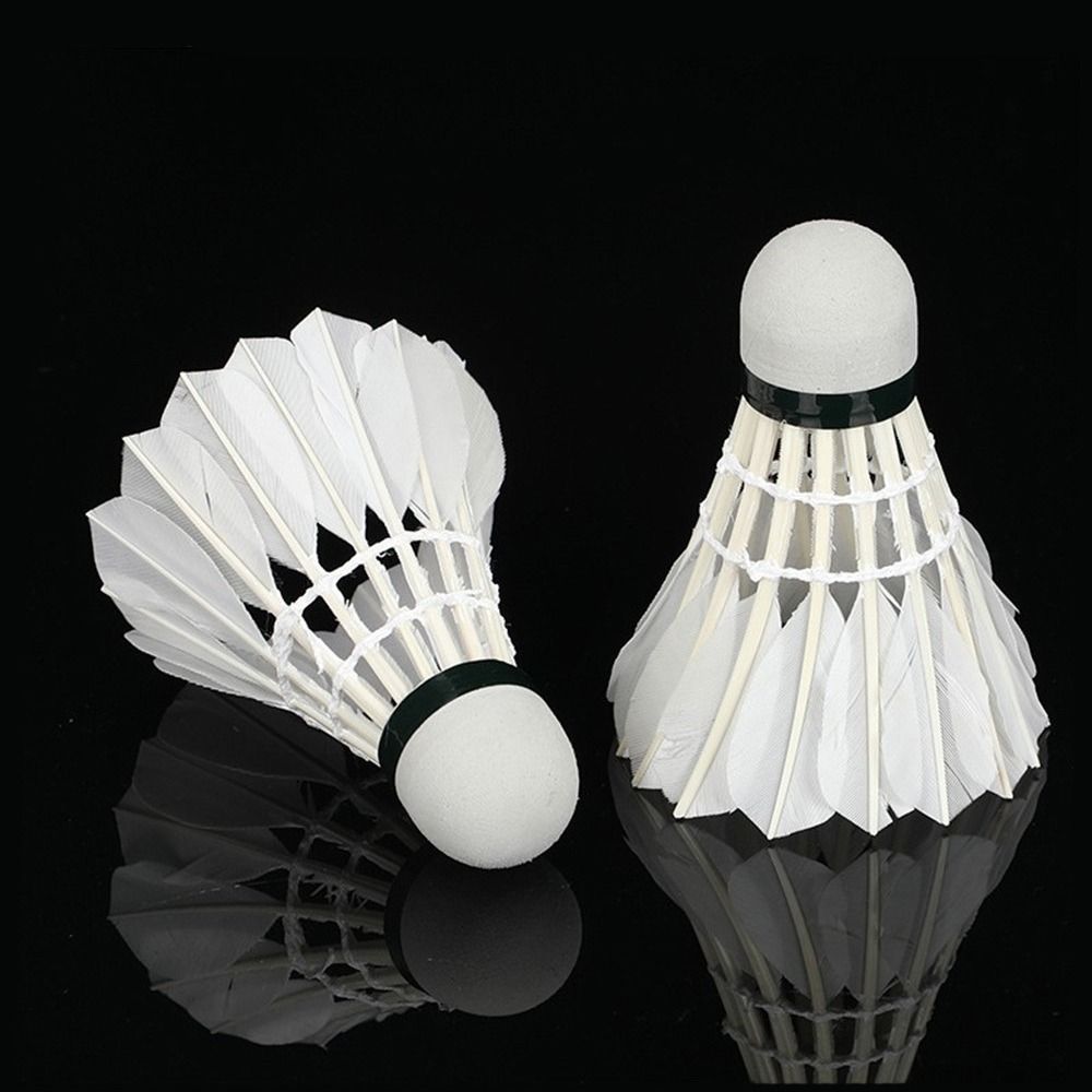 3/6/12Pcs New White Badminton  - Feather Shuttlecock recension och pris