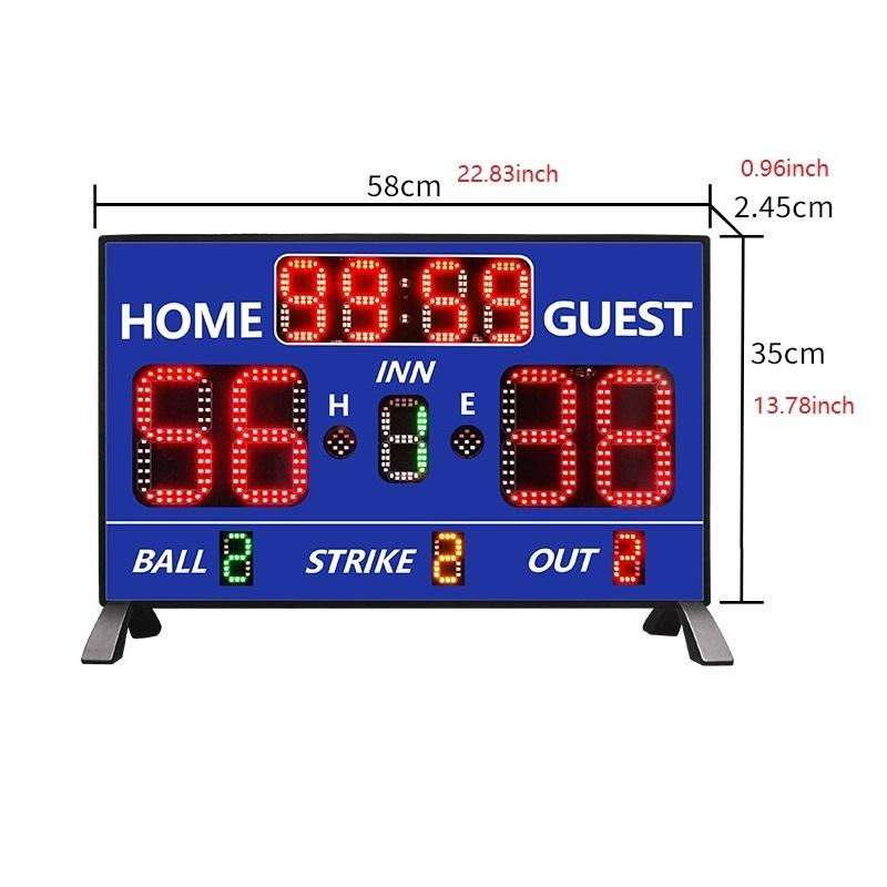 Electronic Digital LED Basketb - Scoreboard Digital recension och pris