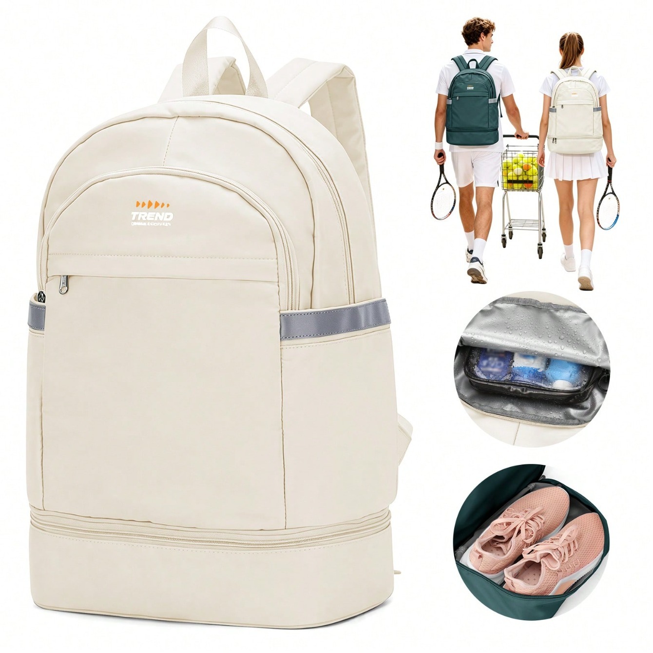 Casual Women's Backpack, Minim - Badminton Bag recension och pris