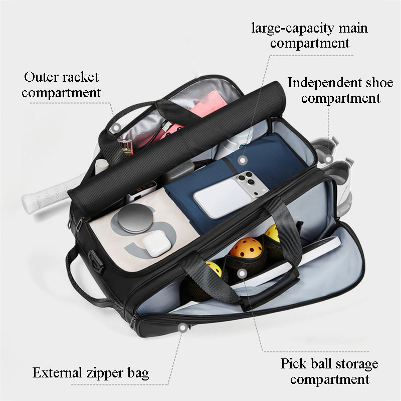 Tennis Bag, Large Capacity, Li - Badminton Bag recension och pris
