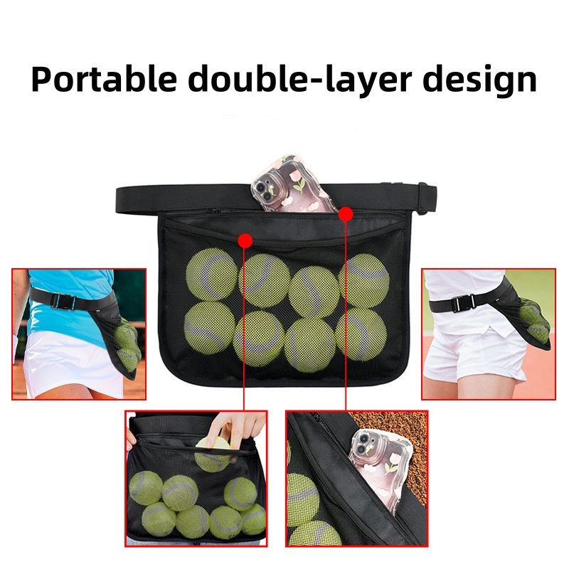 Team Training Tennis Ball Wais - Badminton Bag recension och pris