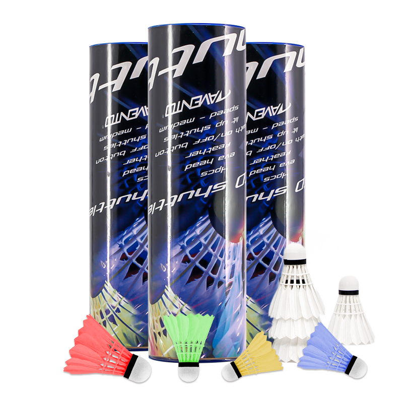 Welkin 4 Pcs Dark Night Colorf - Feather Shuttlecock recension och pris