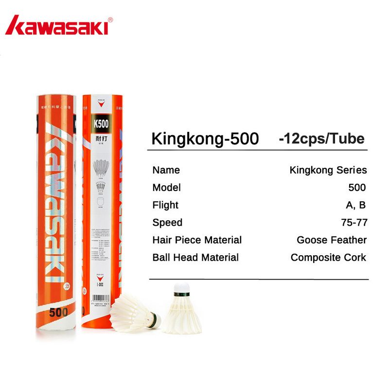 Kawasaki King Kong 500 / Queen - Feather Shuttlecock recension och pris