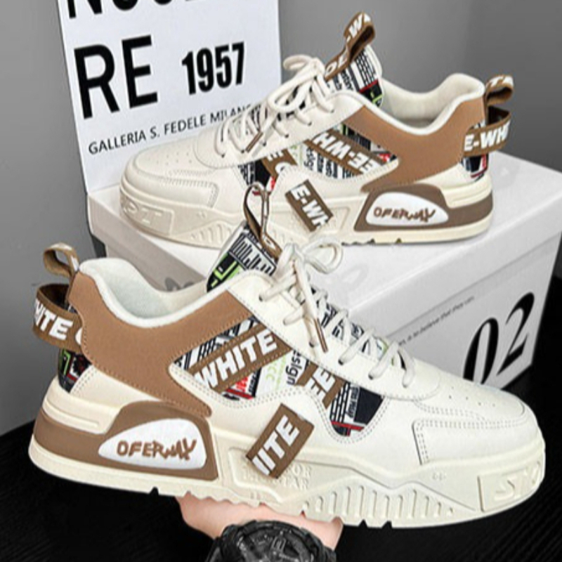 Casual Fashion Leather Sneaker - Badminton Shoes Men recension och pris