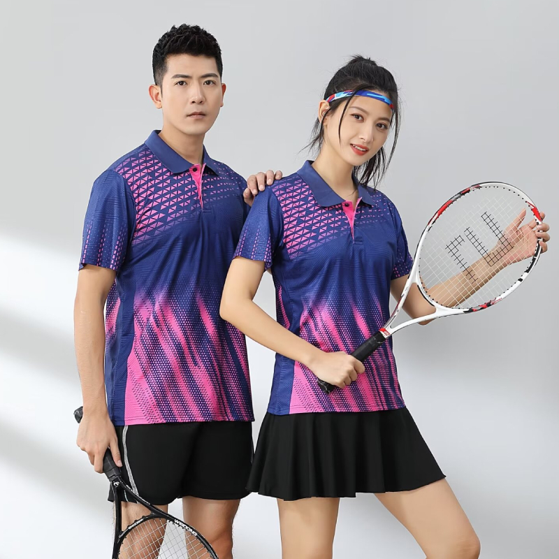 2024 New Polo Badminton Shirt  - Badminton Jersey recension och pris