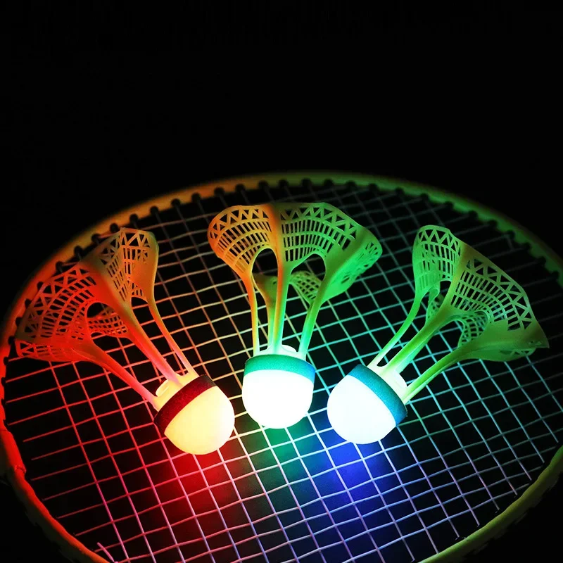 1/5pcs Glow Badminton Shuttlec - Badminton Shuttlecock recension och pris